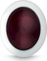 QUINN - Hanger - Dames - Zilver 925 - Edelsteen - Granaat - 24513963