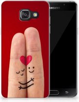 Geschikt voor Samsung Galaxy A3 2016 Uniek TPU Hoesje Liefde