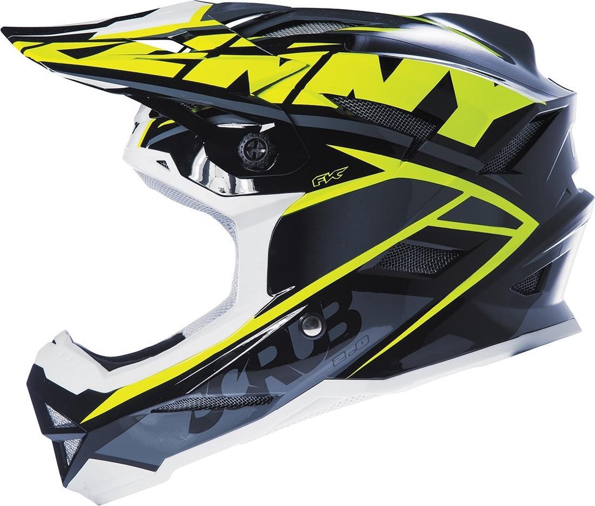 Kenny BMX Helm Scrub Black/Neon Yellow-L | bol.com