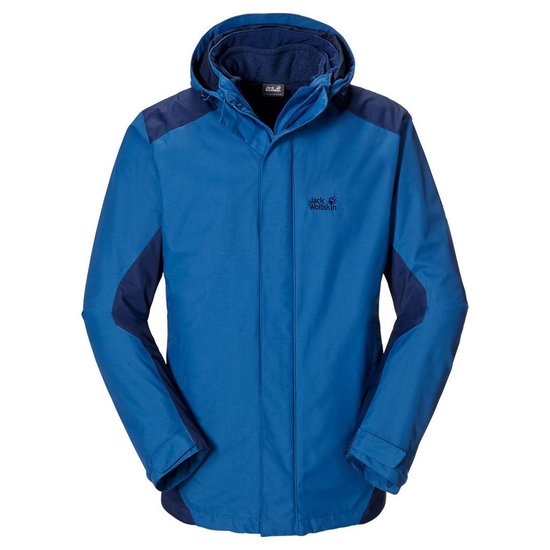 Wolfskin Glenrock Jacket - - 3-in-1 winterjas - - blauw | bol.com