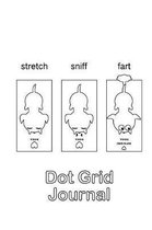 Three Dogs Doing Yoga Dot Grid Journal