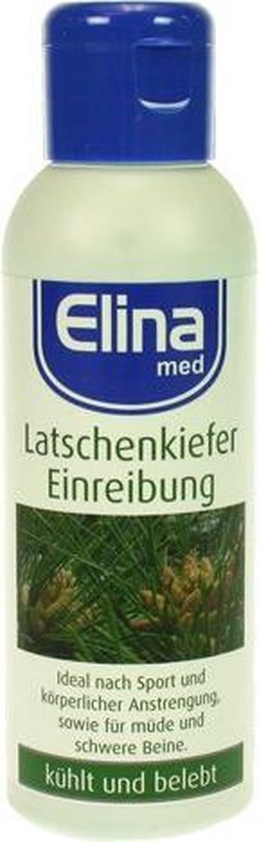 Elina massageolie Latschenkiefer 100 ml - dennen menthol en arnica - verkoelend - ideaal na sport en inspanning - 100ml