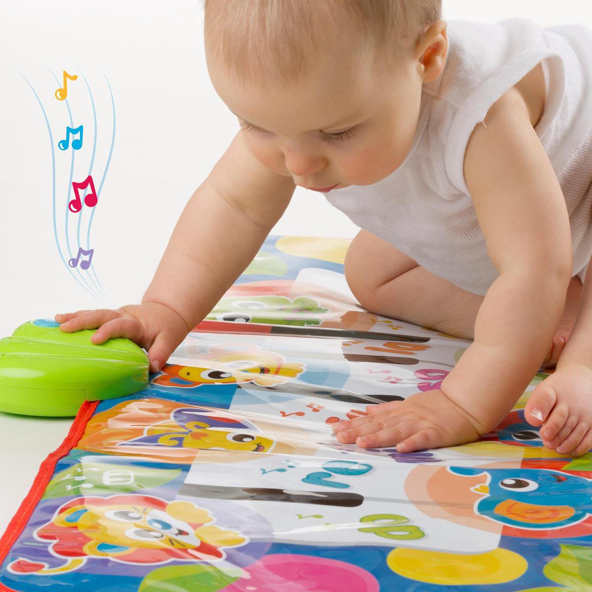 Playgro Muzikale Piano mat - Speelgoed Baby - Speelgoed 1 jaar - Interactief babyspeelgoed - Pianomat - Dansmat Jumbo - Baby Speelgoed Muziekinstrument - Interactief speelgoed Baby - Educatief speelgoed - Kraam Cadeau - Speelgoed met geluid — afbeelding 11