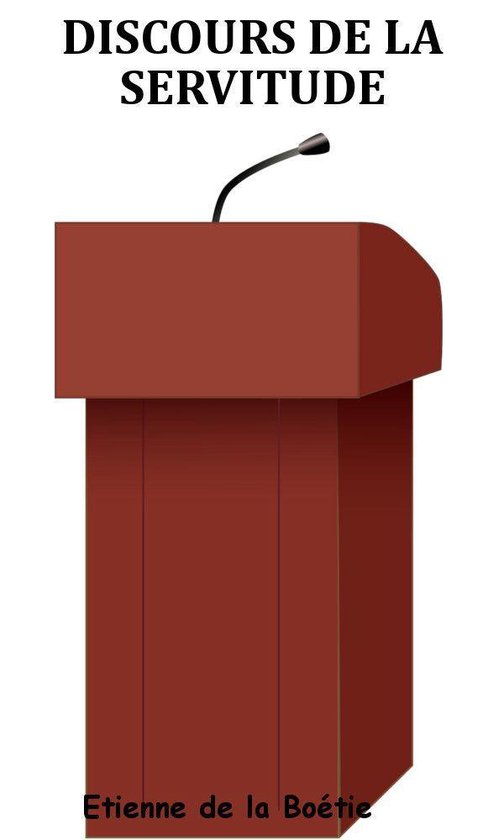 Discours de la servitude volontaire - cover