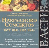 Robert Levin, Jeffrey Kahane, Oregon Bach Festival Chamber Orchestra - J.S. Bach: Harpsichord Concertos Bwv 1060-1062, 1061a (CD)