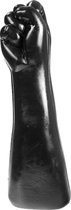 Dark Crystal Fisting Dildo 29 x 8,5 cm - zwart