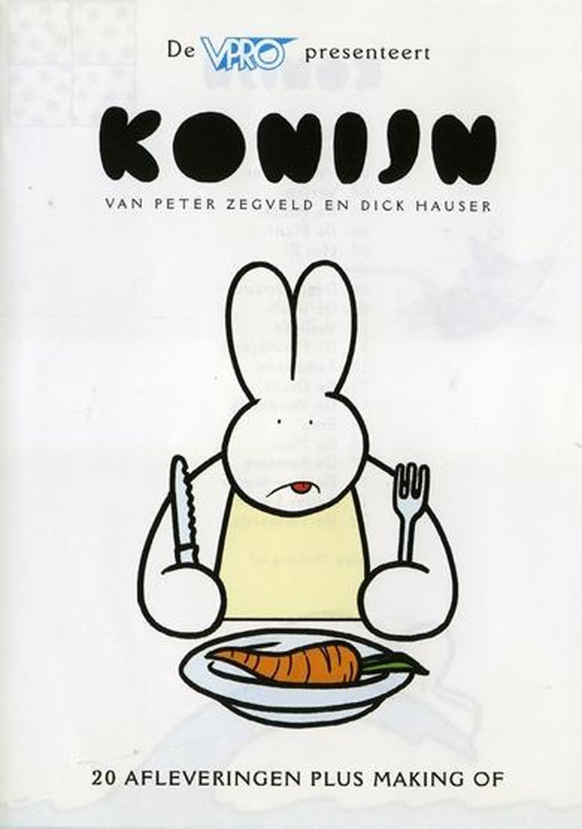 1 Dvd Amaray - Konijn - Vpro