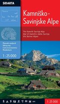 The Kamnik - Savinja Alps wandelkaart slovenie kaart