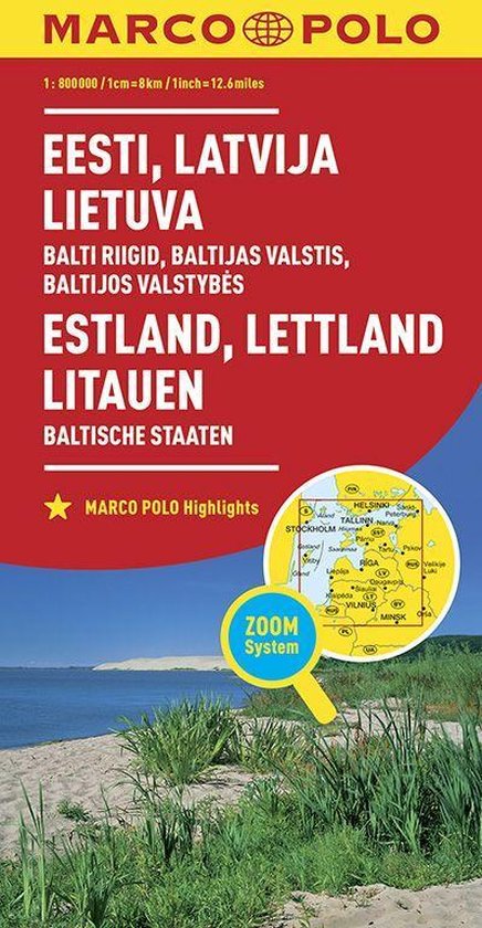 Marco Polo Baltische Staten - Estland - Letland - Litouwen - cover