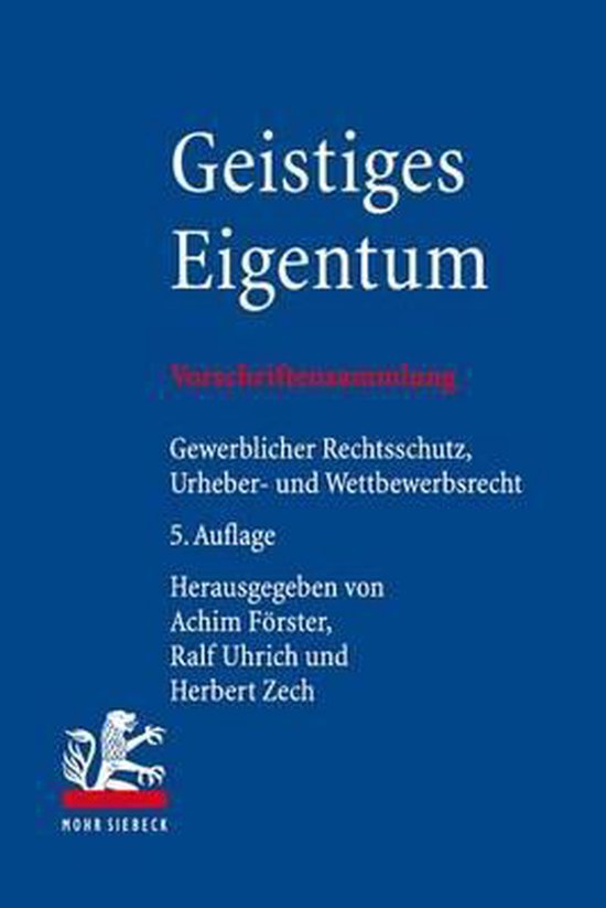 Geistiges Eigentum - cover