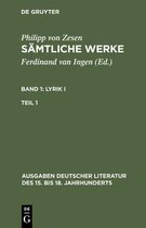 Samtliche Werke. Bd 1