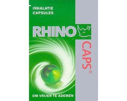 Rhino Caps inhalatie - Stoommiddel Bij Verkoudheid - 16 capsules