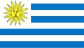 Vlag Uruguay 90 x 150 cm