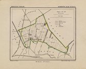 Historische kaart, plattegrond van gemeente Haar Zuilens in Utrecht uit 1867 door Kuyper van Kaartcadeau.com