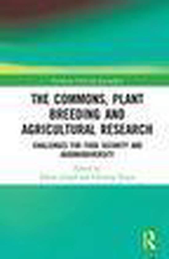 Earthscan Food and Agriculture - The Commons, Plant Breeding ... - cover