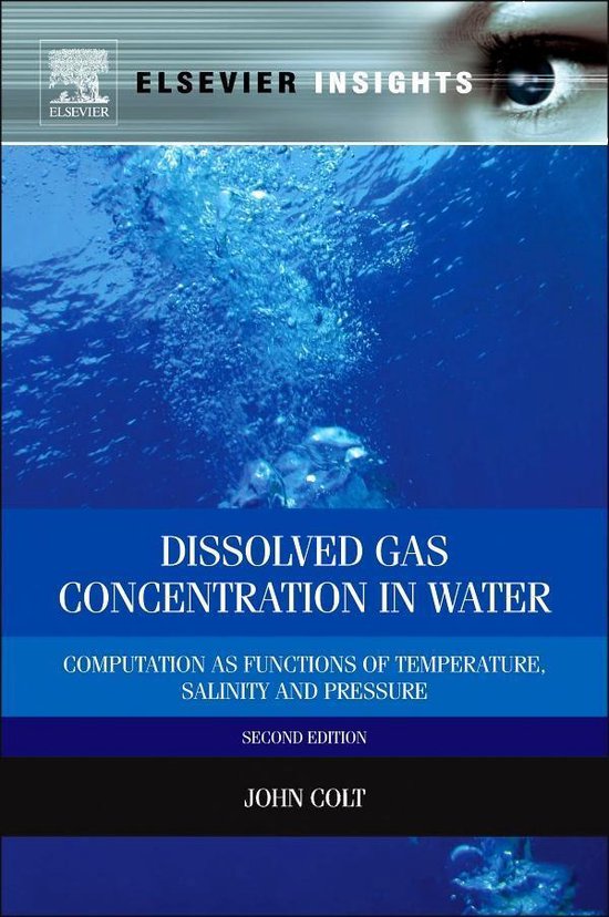Dissolved Gas Concentration in Water - cover