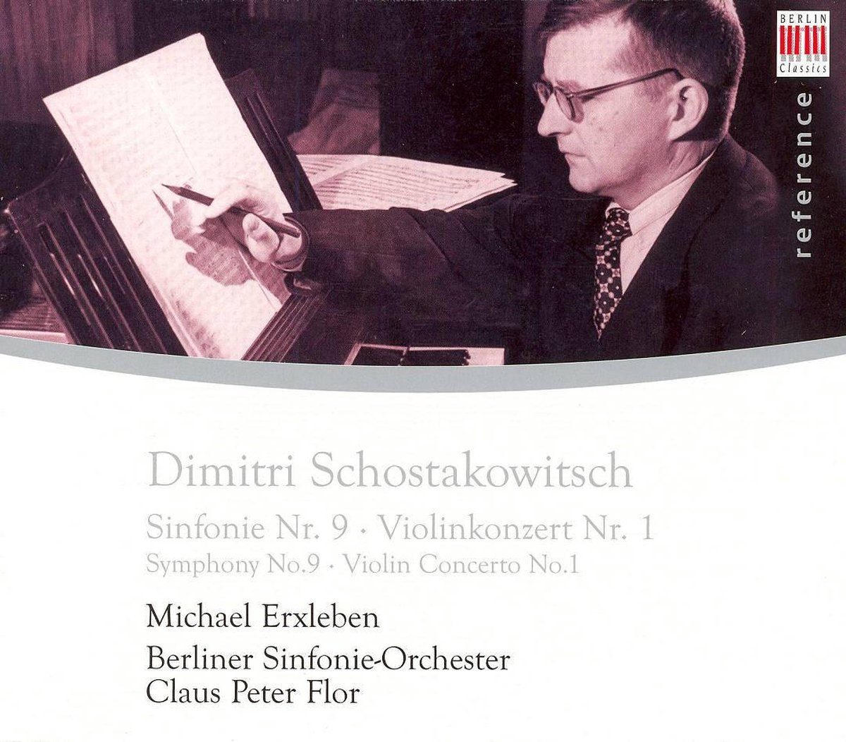 Symphony No. 9, Violin Concerto No. 1 (Erxleben)