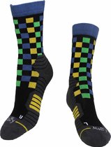 Wandelsokken - Molly Socks - Checkered Socks - wandelsokken - maat 41-46 - hiking - wandelen - werksokken - sokken - bamboo - bamboe sokken - hypoallergeen - antibacterieel - leuke sokken - wandel accessoires - wandelen - cadeau tip
