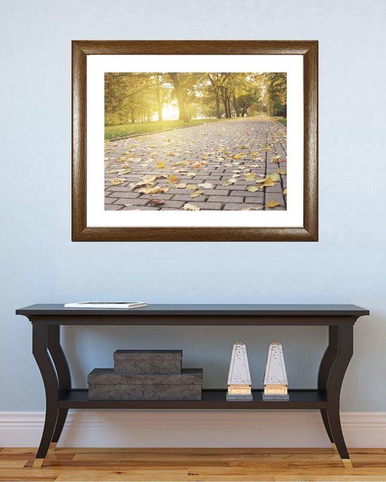 Homedecoration Colorado - Cadre photo - Format photo - 37 x 84 cm - Rouge vin brossé