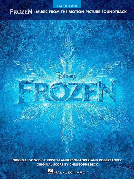 Frozen - Piano Solo Songbook - cover