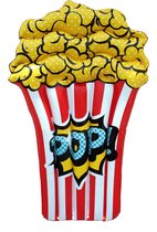 Retr-Oh! Popcorn Lounge luchtbed 150 cm - Opblaasfiguur