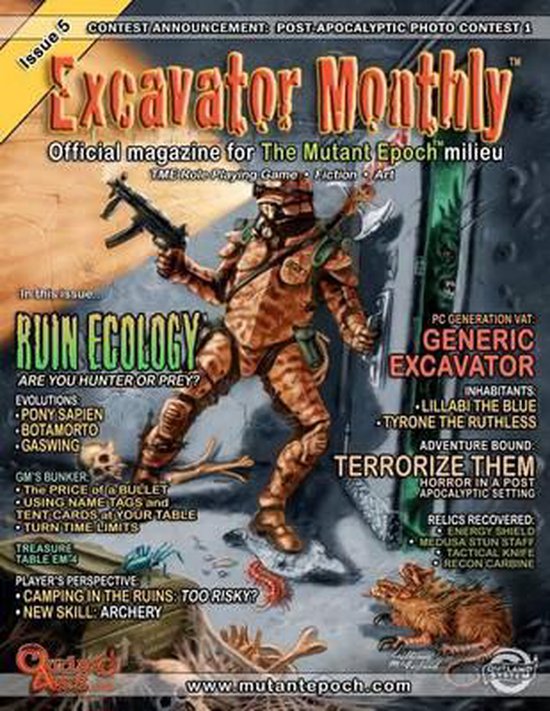 Excavator Monthly Issue 5 - cover