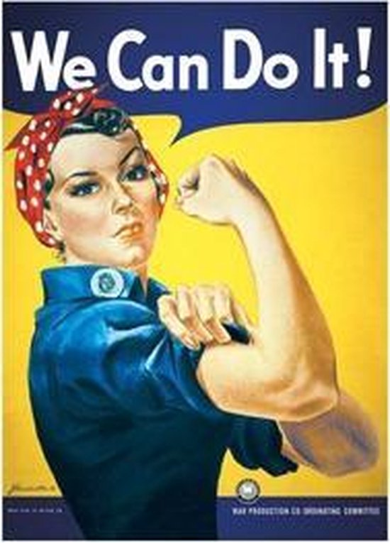 We Can Do It - Affiche Rosie the Riveter 61x91.5cm.