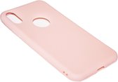 Siliconen hoesje roze Geschikt voor iPhone XR