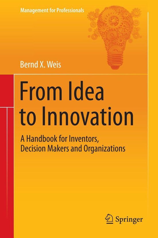 Management for Professionals - From Idea to Innovation - cover