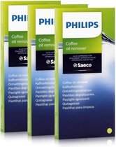 3X Philips CA6704/10 Saeco Koffie reinigingstabletten - 6 stuks