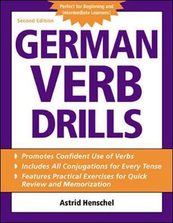 German Verb Drills - cover