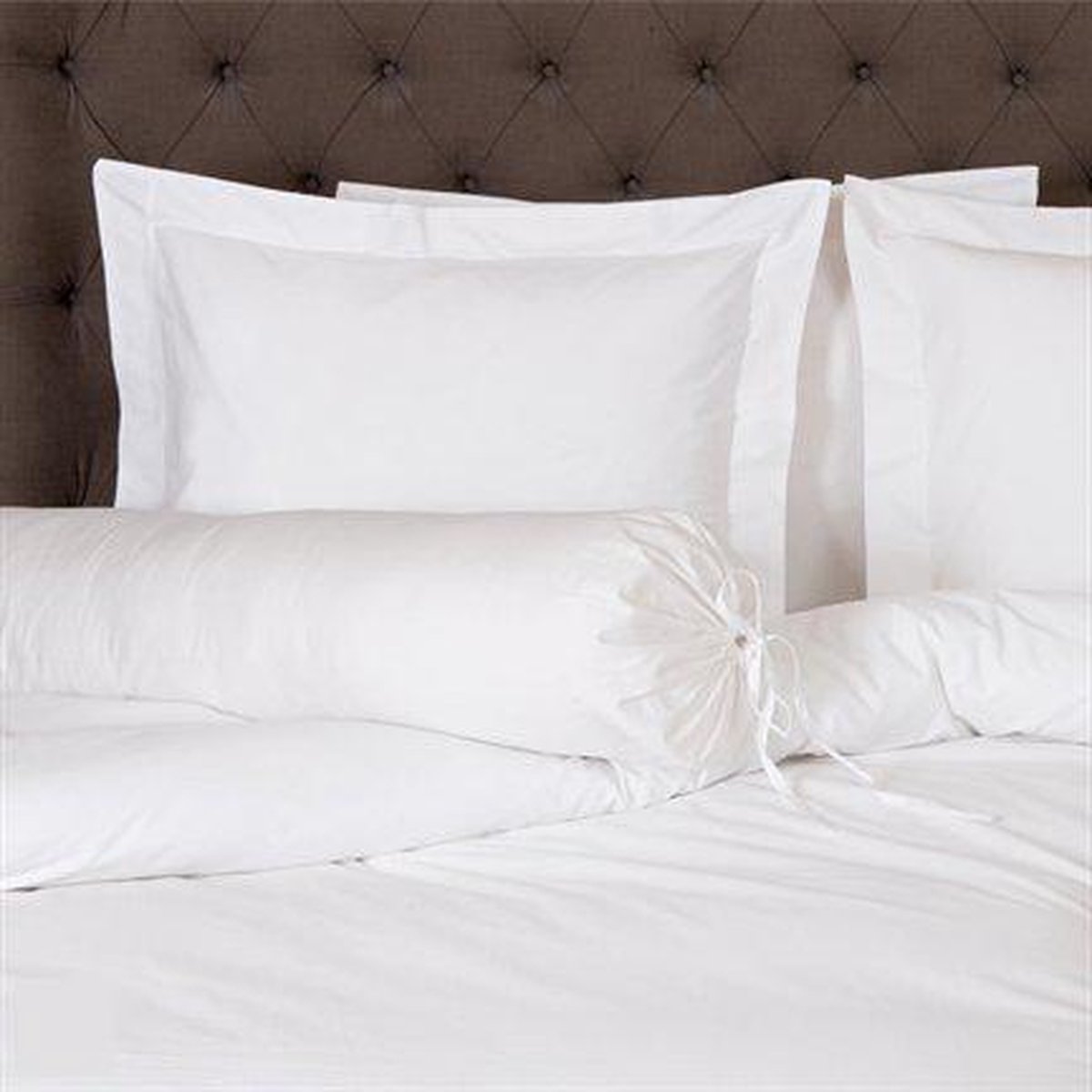 Refined Hoeslaken Basic Twill 90 x 220 wit