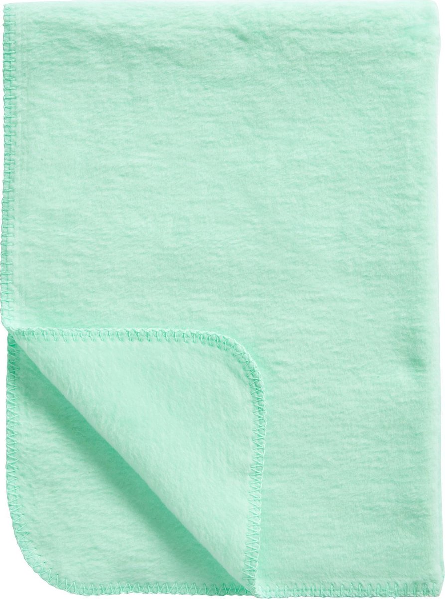 Meyco Basic Uni Wiegdeken - 75x100 cm - Mint
