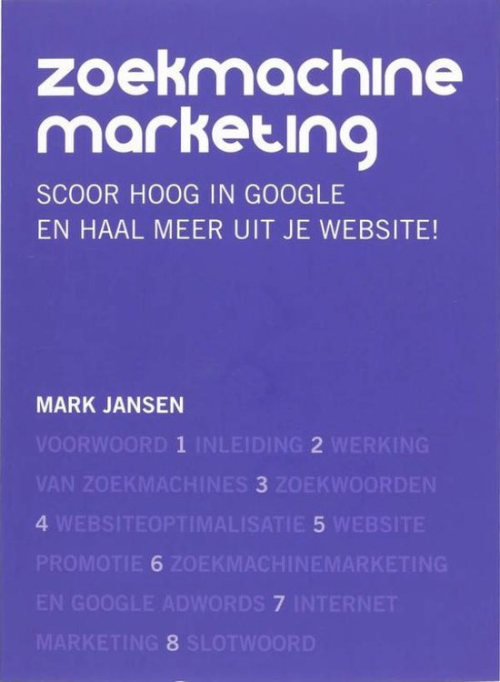 Cover van het boek 'Zoekmachinemarketing (eBook)' van M. Jansen