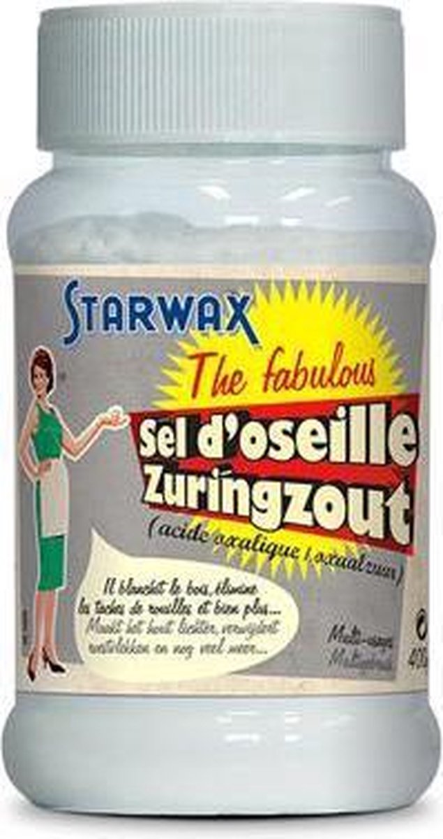 Sel d'oseille Starwax 'The Fabulous' multi-usage 400 grammes | bol.com