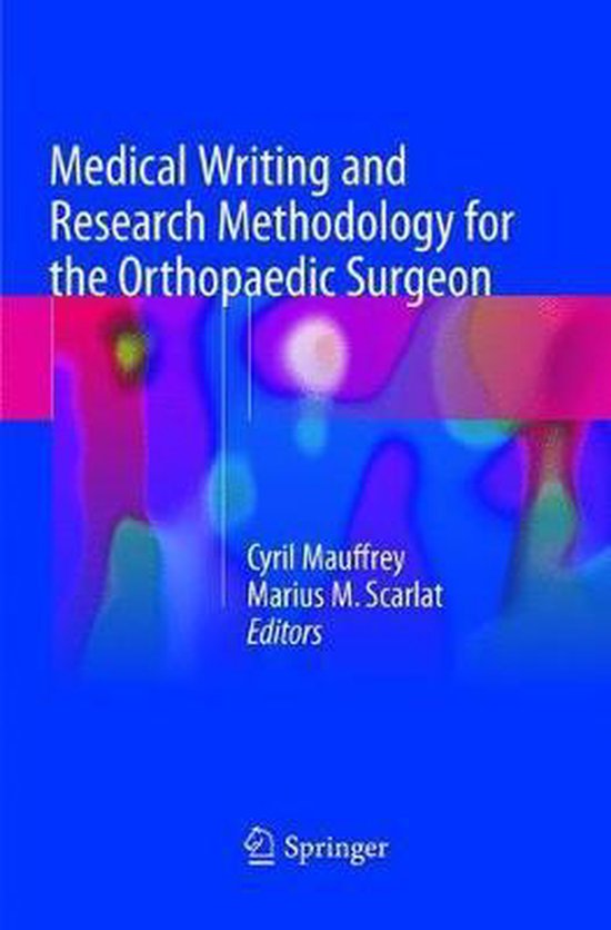 Medical Writing and Research Methodology for the Orthopaedic ... - cover