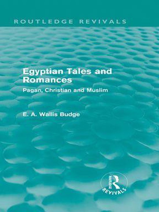 Egyptian Tales and Romances - cover