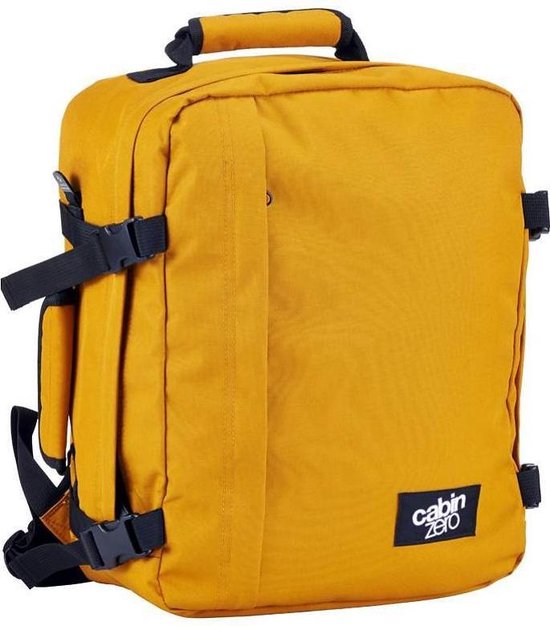 Cabinzero Mini handbagage Orange Chill ultralichte cabin rugzak wizair