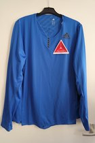 Adidas Deltapeak Climalite Shirt  - Blauw - Maat XL