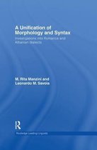 Routledge Leading Linguists-A Unification of Morphology and Syntax