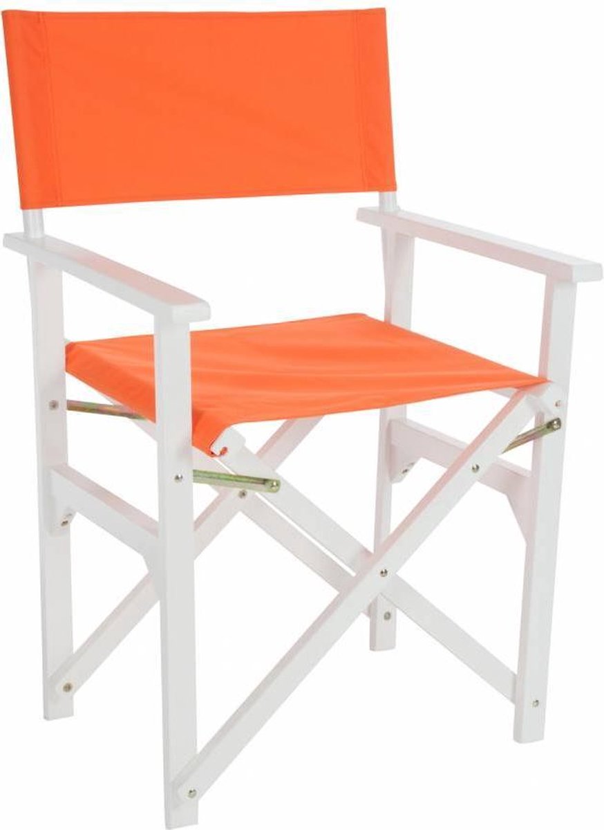 | Duverger Regisseur stoel oranje polyester stof Ergo Eetkamerstoel 2 st. | Haco.nu