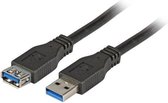 Alcasa 3m USB 3.0 A USB-kabel USB 3.2 Gen 1 (3.1 Gen 1) USB A Zwart