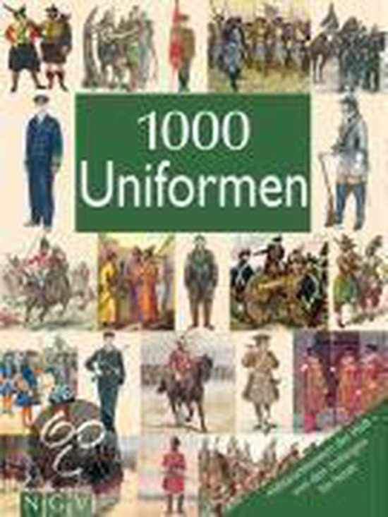 1000 Uniformen | Keubke, Klaus-Ulrich | Book - cover