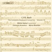 Miklós Spányi, Concerto Armonico - C.P.E. Bach: Complete Keyboard Concertos, Volume 18 (CD)