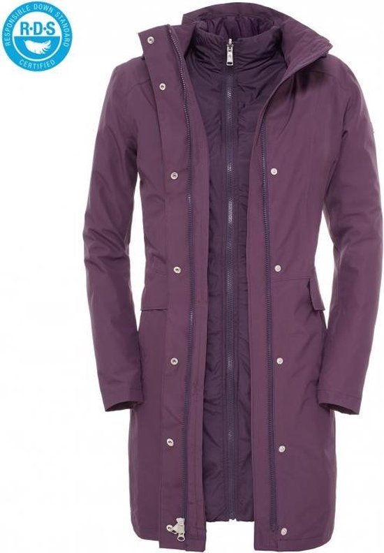 The North Face Suzanne Triclimate - Outdoorjas - Dames - Maat L - Dark  Eggplant Purple | bol.com
