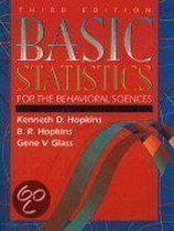 Basic Statistics for the Behavioral Sciences