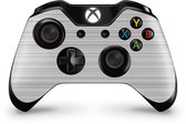 Xbox One Controller Skin Brushed Wit Sticker
