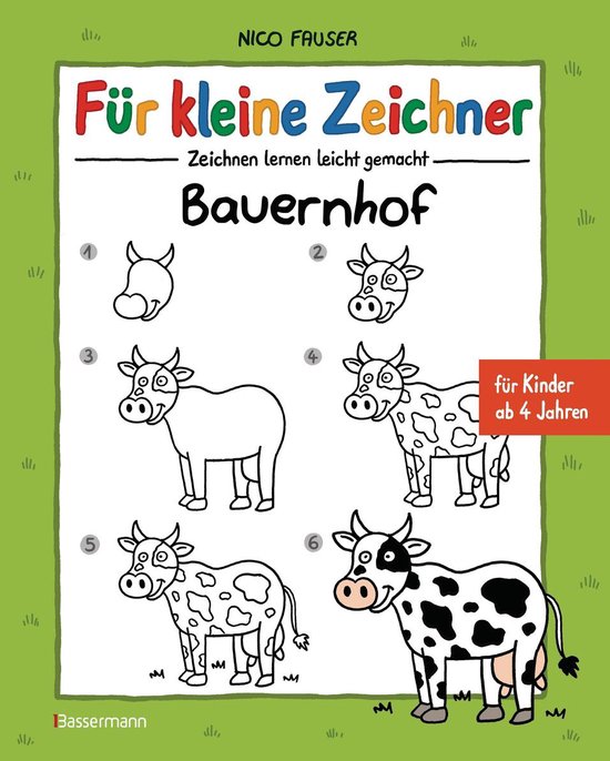 Für kleine Zeichner - Bauernhof - cover