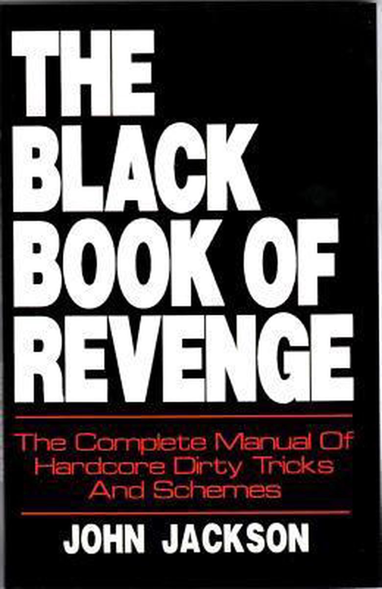 Bol Com The Black Book Of Revenge Dr John Jackson 9780879471675 Boeken