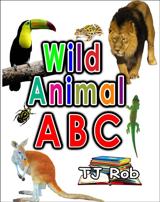 Learning the Alphabet - Wild Animal ABC - cover